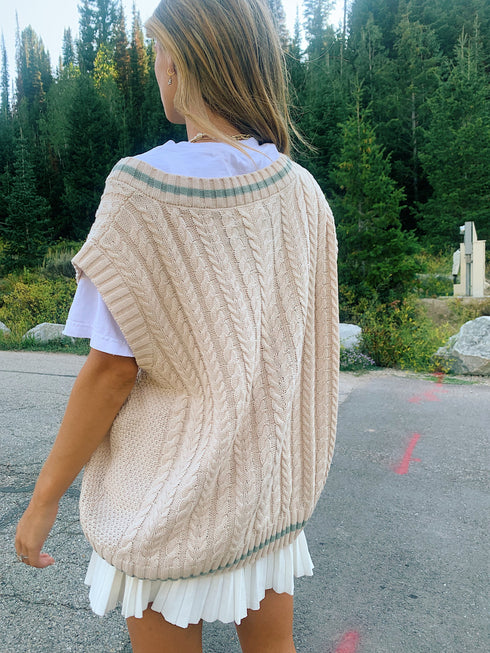 Cloud Nine Knit Vest *RESTOCKED*